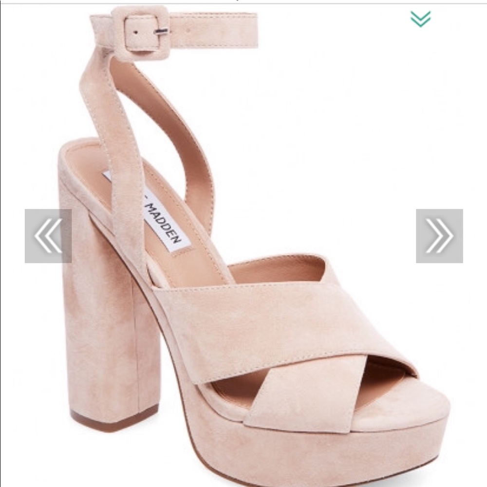 Steve Madden Jodi Block heel in Blush